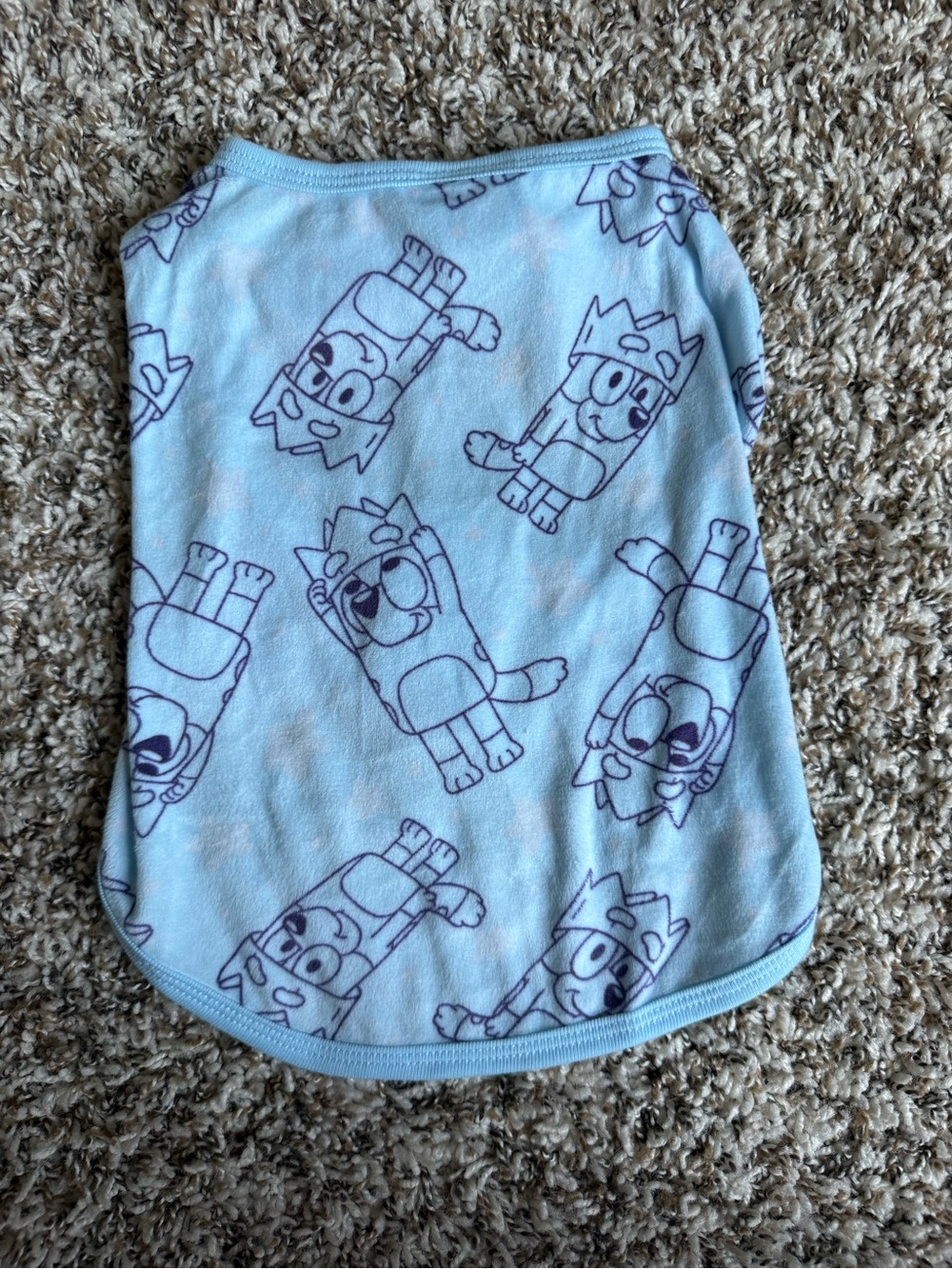 Dog pajama - tee medium bluey Character Print